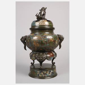Räuchergefäß Cloisonné
