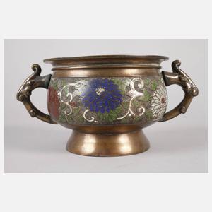 Räucherschale Cloisonné