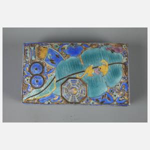 Silberdose Cloisonné