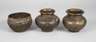 Drei Bronzegefäße