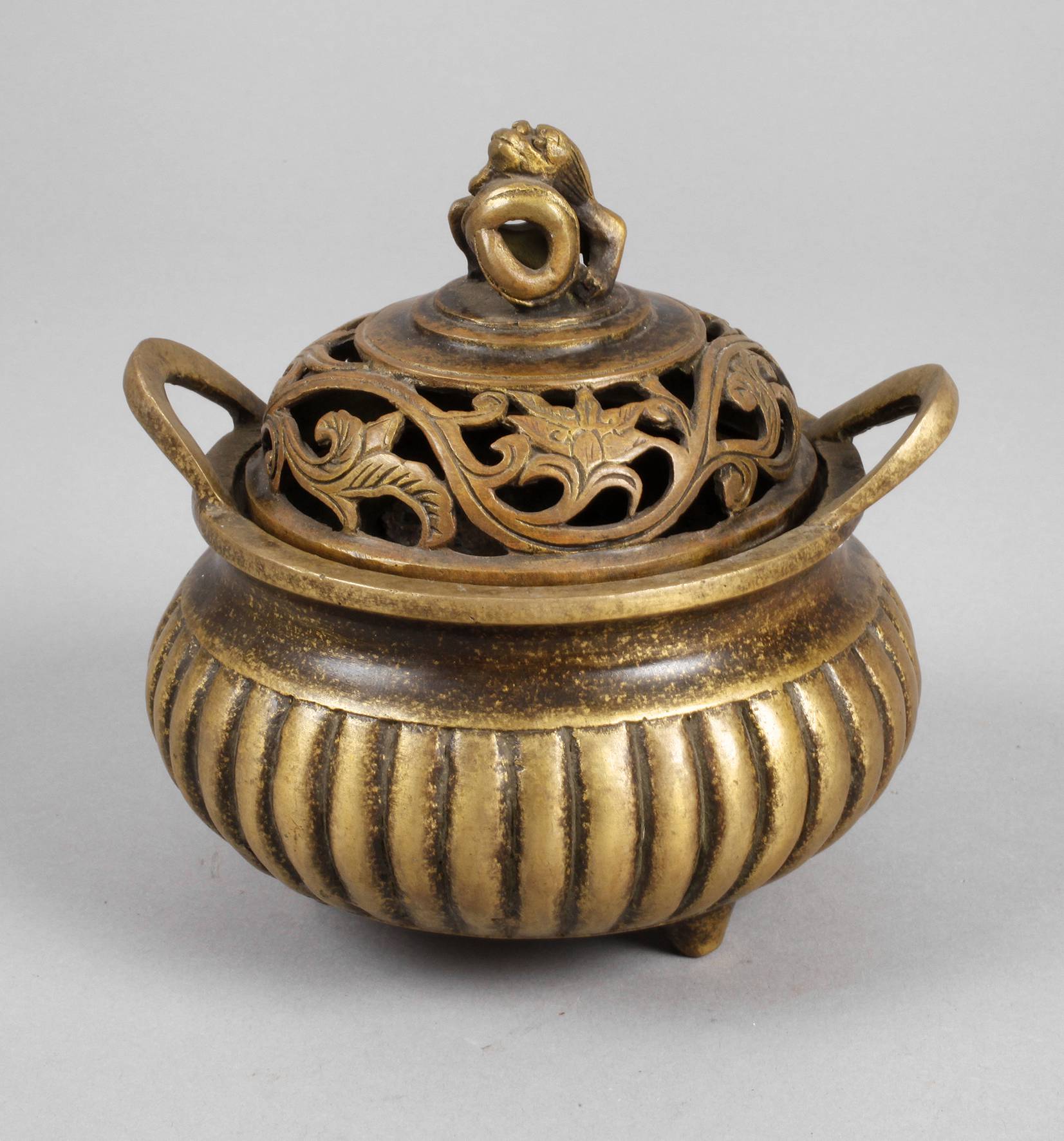 Räuchergefäß Bronze