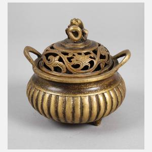 Räuchergefäß Bronze