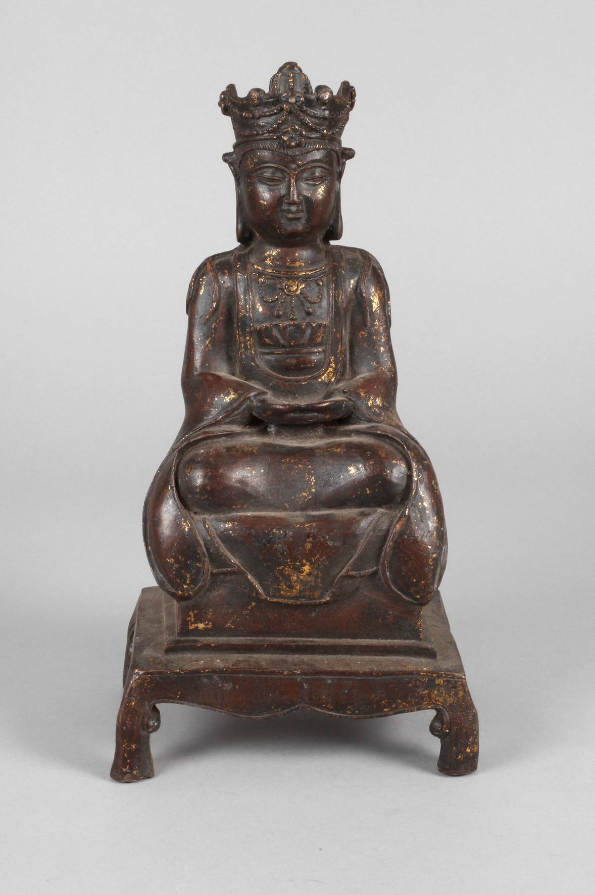 Bronzeplastik Guanyin