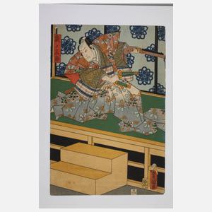 Farbholzschnitt Utagawa Kunisada