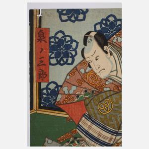 Farbholzschnitt Utagawa Kunisada