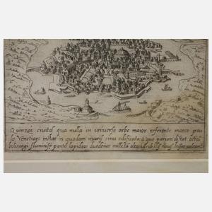 Blick auf die Stadt Hangzhou