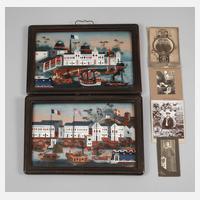 Paar Hinterglasmalereien China111