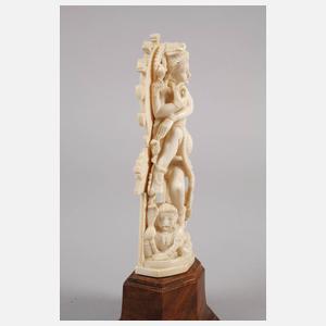 Elfenbeinschnitzerei Nataraja