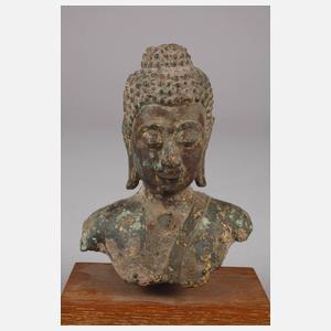 Bronzefragment Buddha