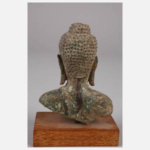 Bronzefragment Buddha