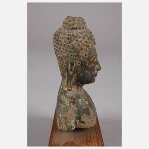 Bronzefragment Buddha