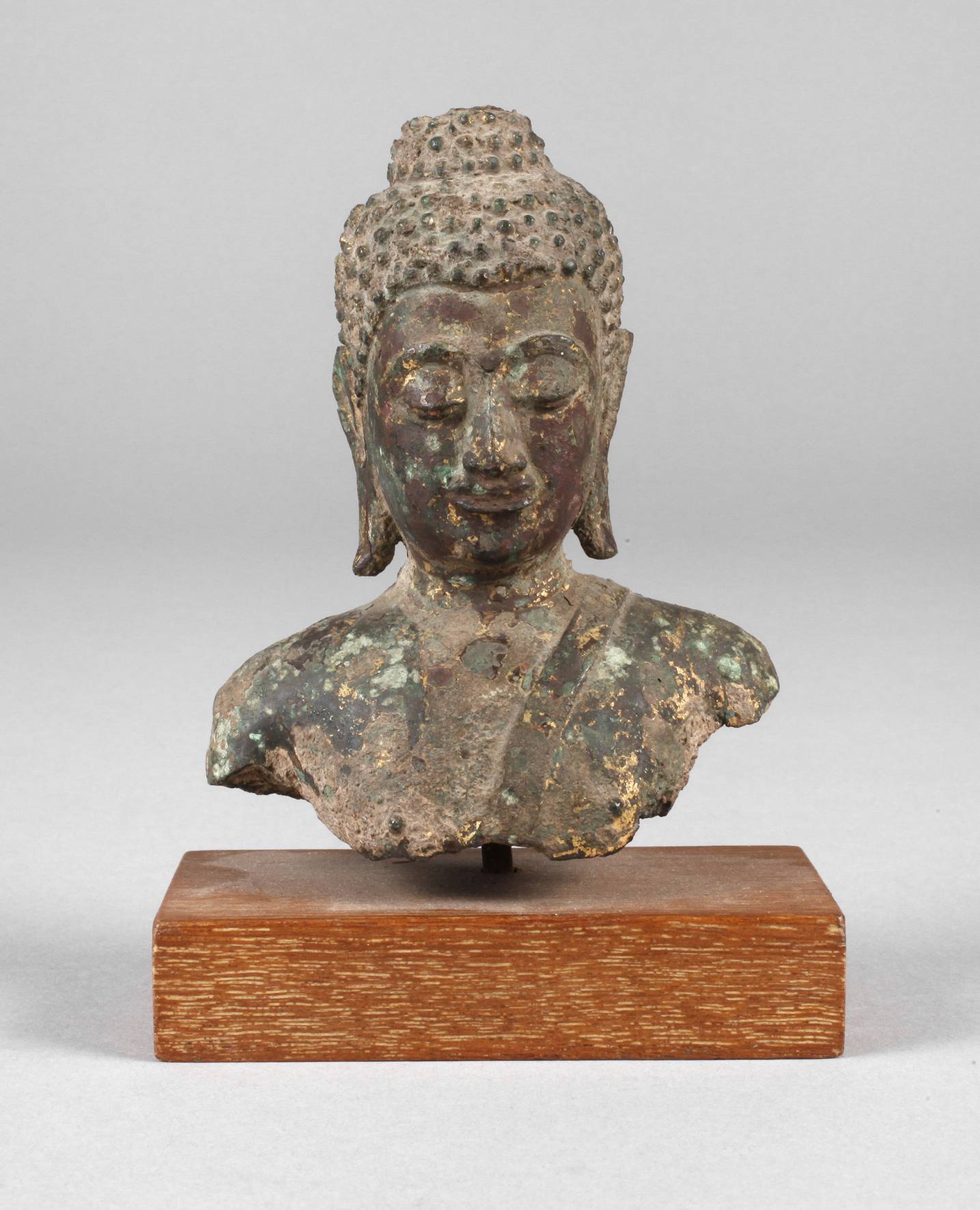 Bronzefragment Buddha