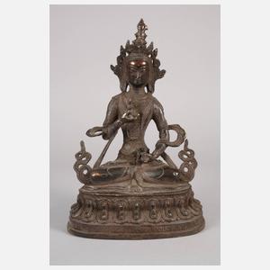 Bronzeplastik Vajrasattva