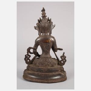 Bronzeplastik Vajrasattva