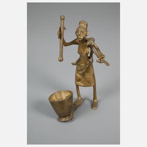 Zwei figürliche Skulpturen