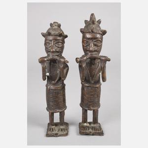 Paar figürliche Plastiken