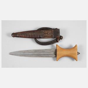 Dolch der Azande Zentralafrika