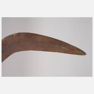Sichelartige Blankwaffe
