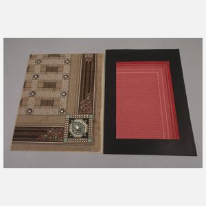 Posten Teppichentwürfe