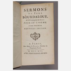 Sermons Bourdaloue/Massillon