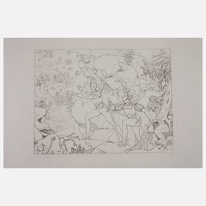 Goethes Faust und Reineke Fuchs reich bebildert