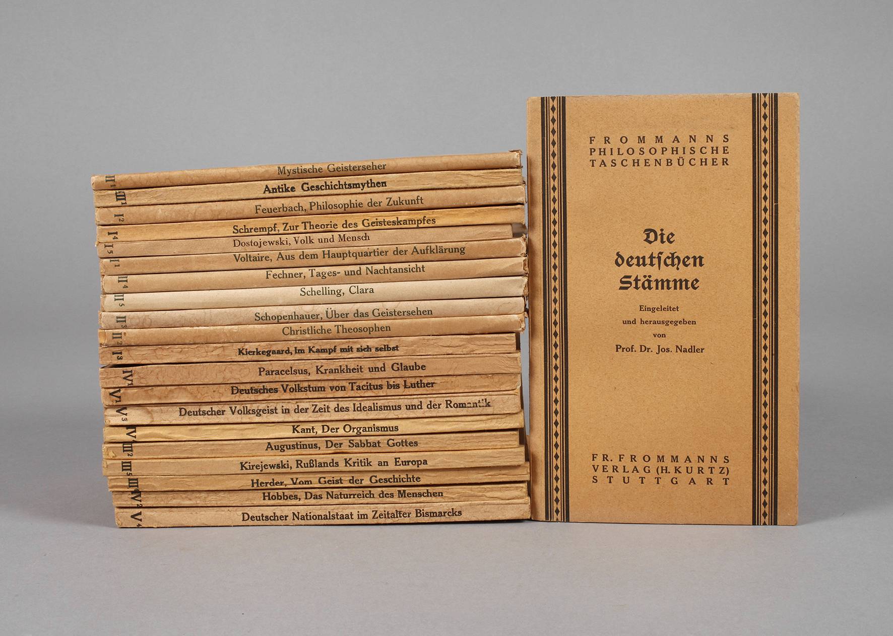 Frommanns Philosophische Taschenbücher