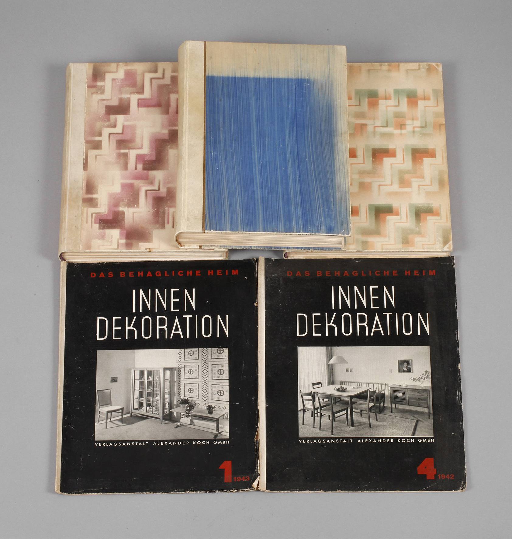 Konvolut ”Deutsche Kunst und Dekoration”