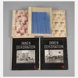 Konvolut ”Deutsche Kunst und Dekoration”