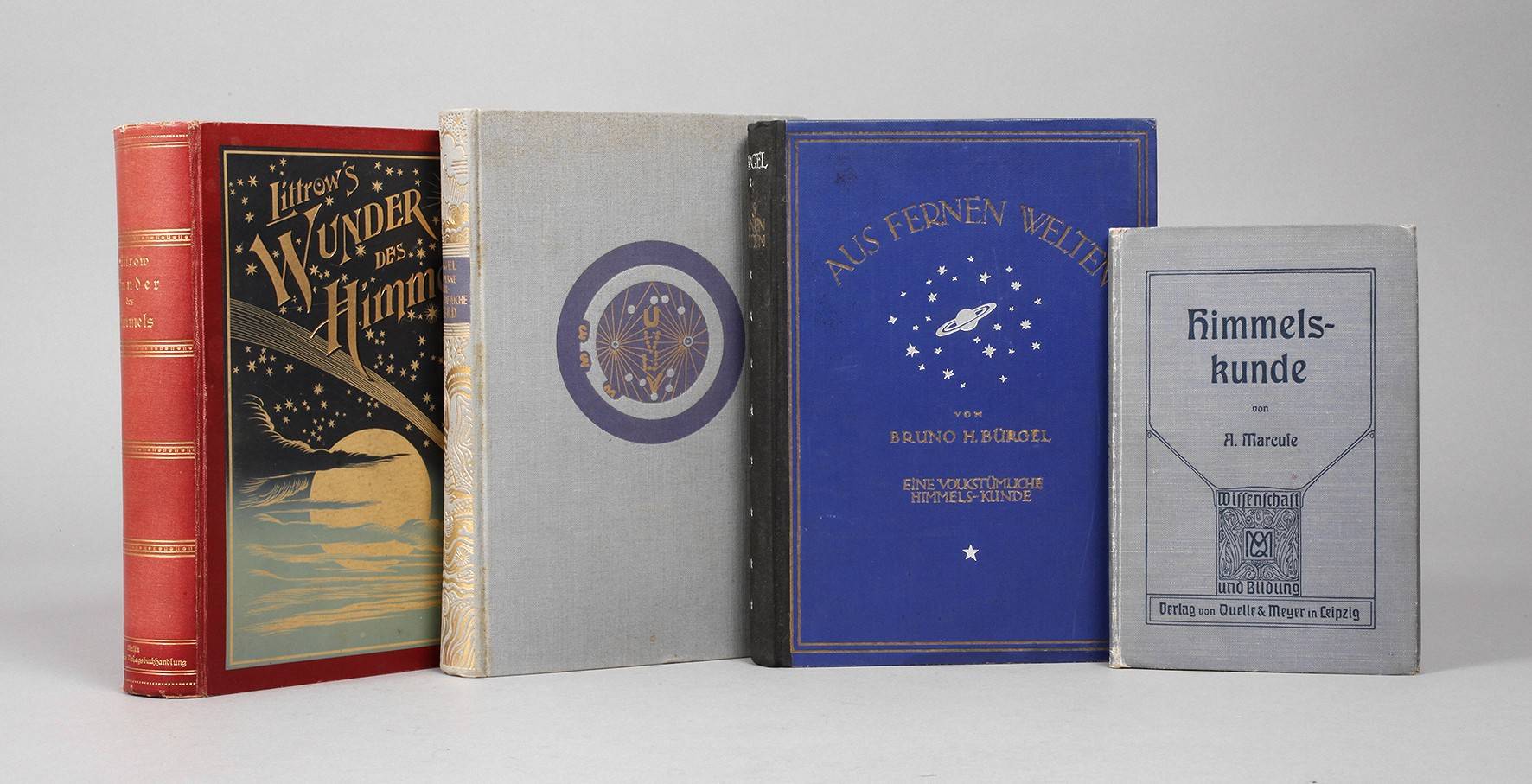 Konvolut Handbücher Astronomie