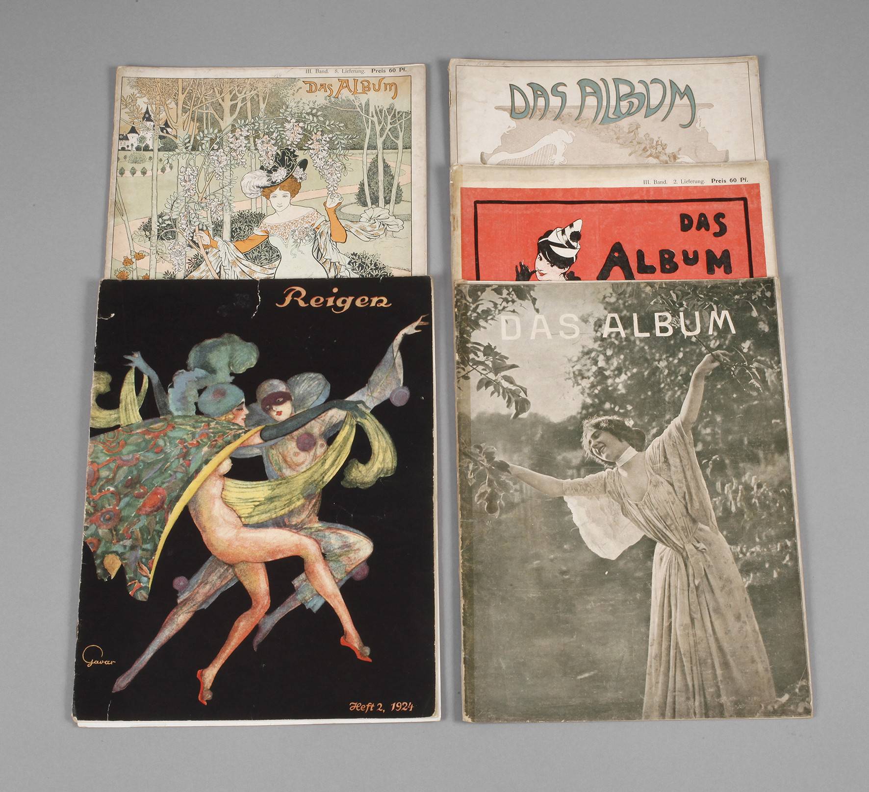 Konvolut Zeitschrift ”Das Album”