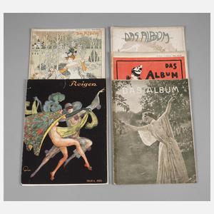 Konvolut Zeitschrift ”Das Album”