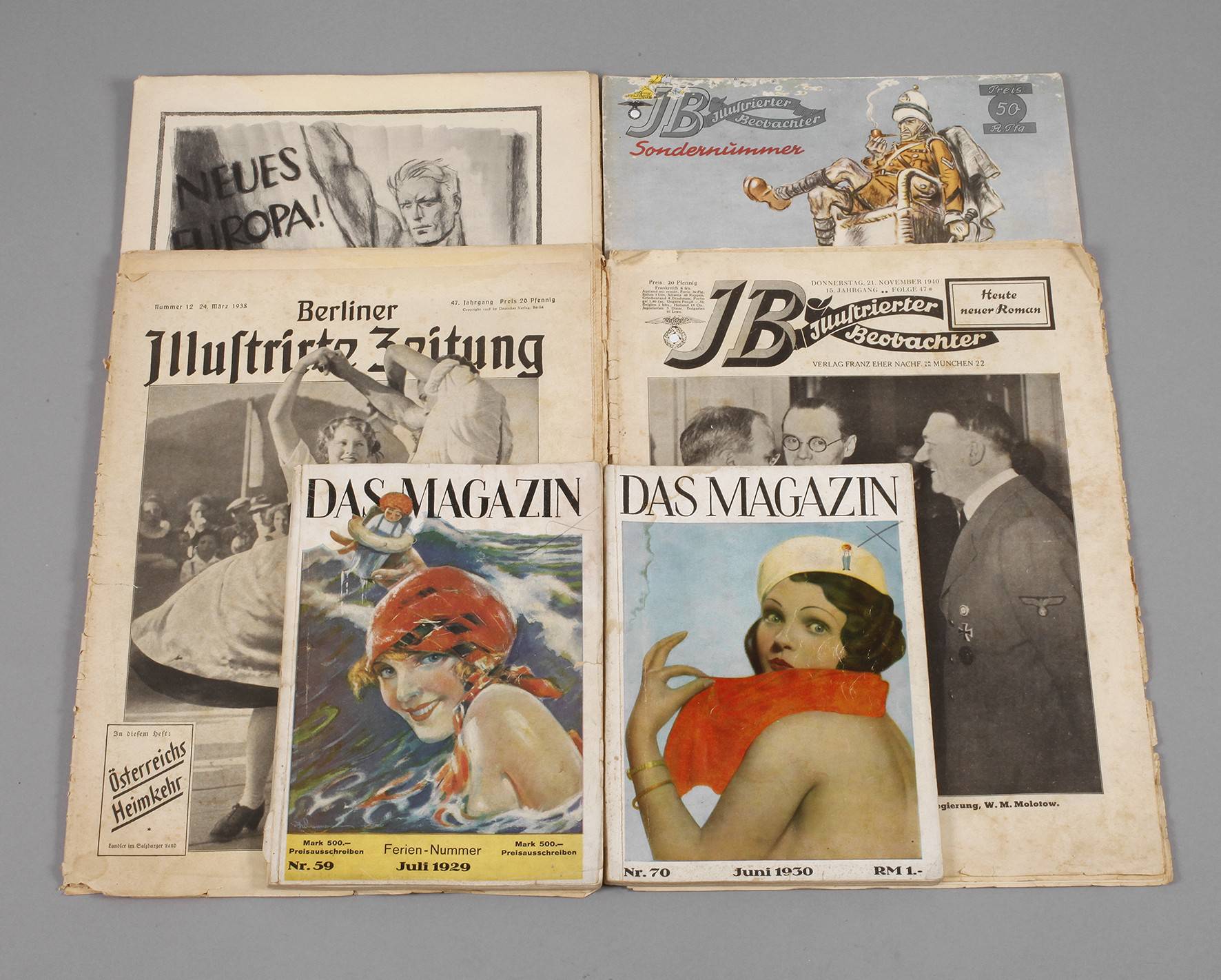 Konvolut Zeitschriften 1930er Jahre
