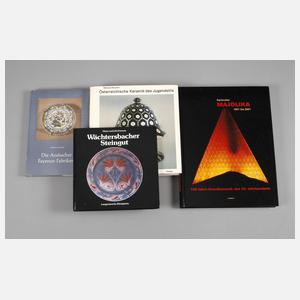 Konvolut Fachbücher Keramik