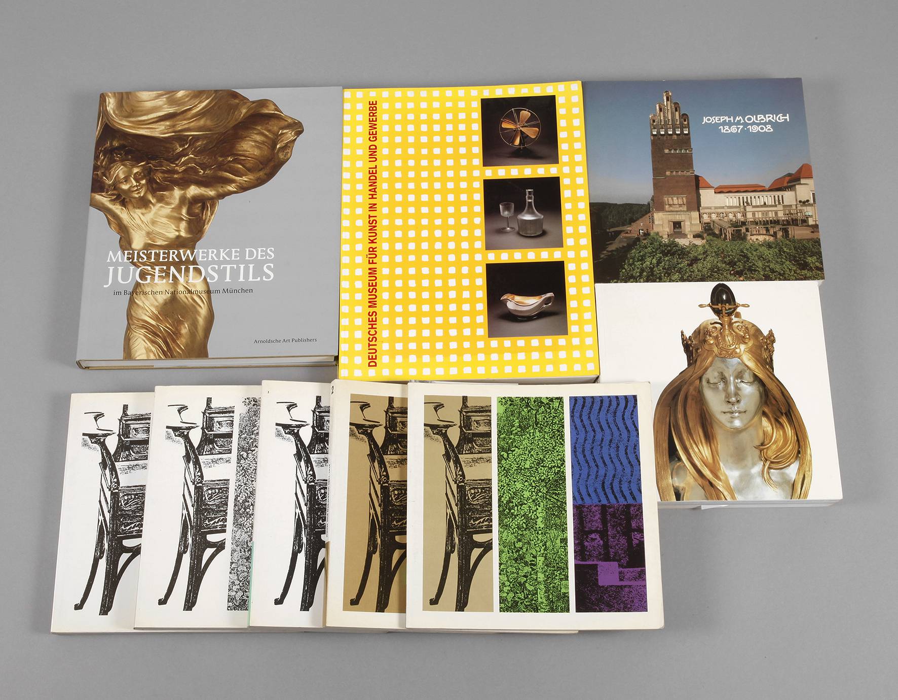 Konvolut Fachliteratur Jugendstil