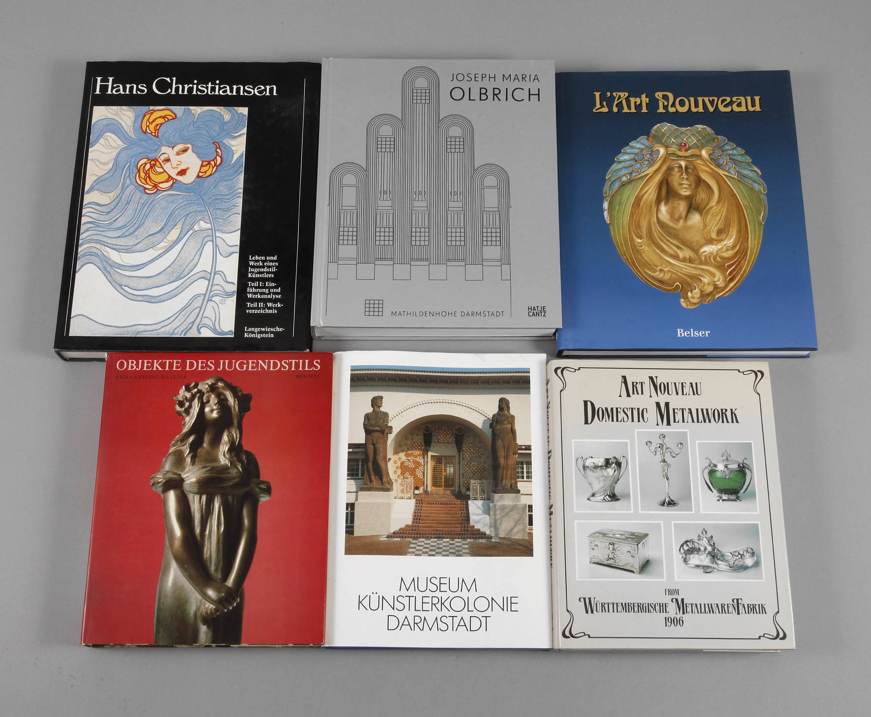 Konvolut Fachliteratur Jugendstil