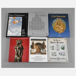 Konvolut Fachliteratur Jugendstil