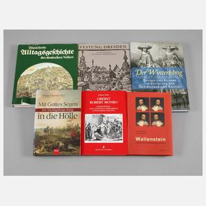Konvolut Fachliteratur Dreißigjähriger Krieg