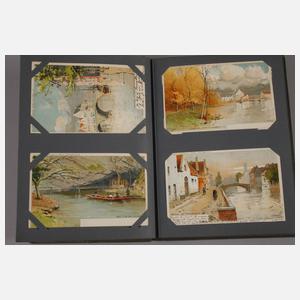 Ansichtskartenalbum Belgien