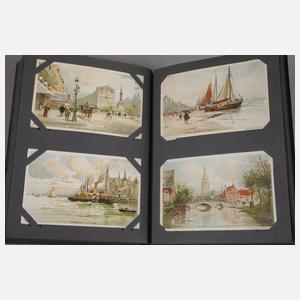 Ansichtskartenalbum Belgien