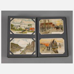 Ansichtskartenalbum Belgien