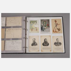 Postkartenalbum Frankreich