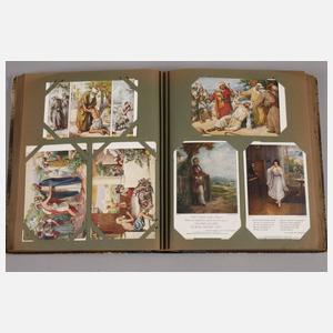 Paar Postkartenalben