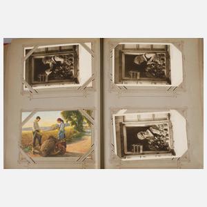 Paar Postkartenalben