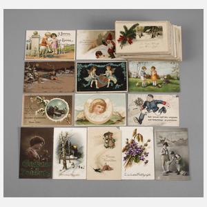 Konvolut Glückwunschkarten