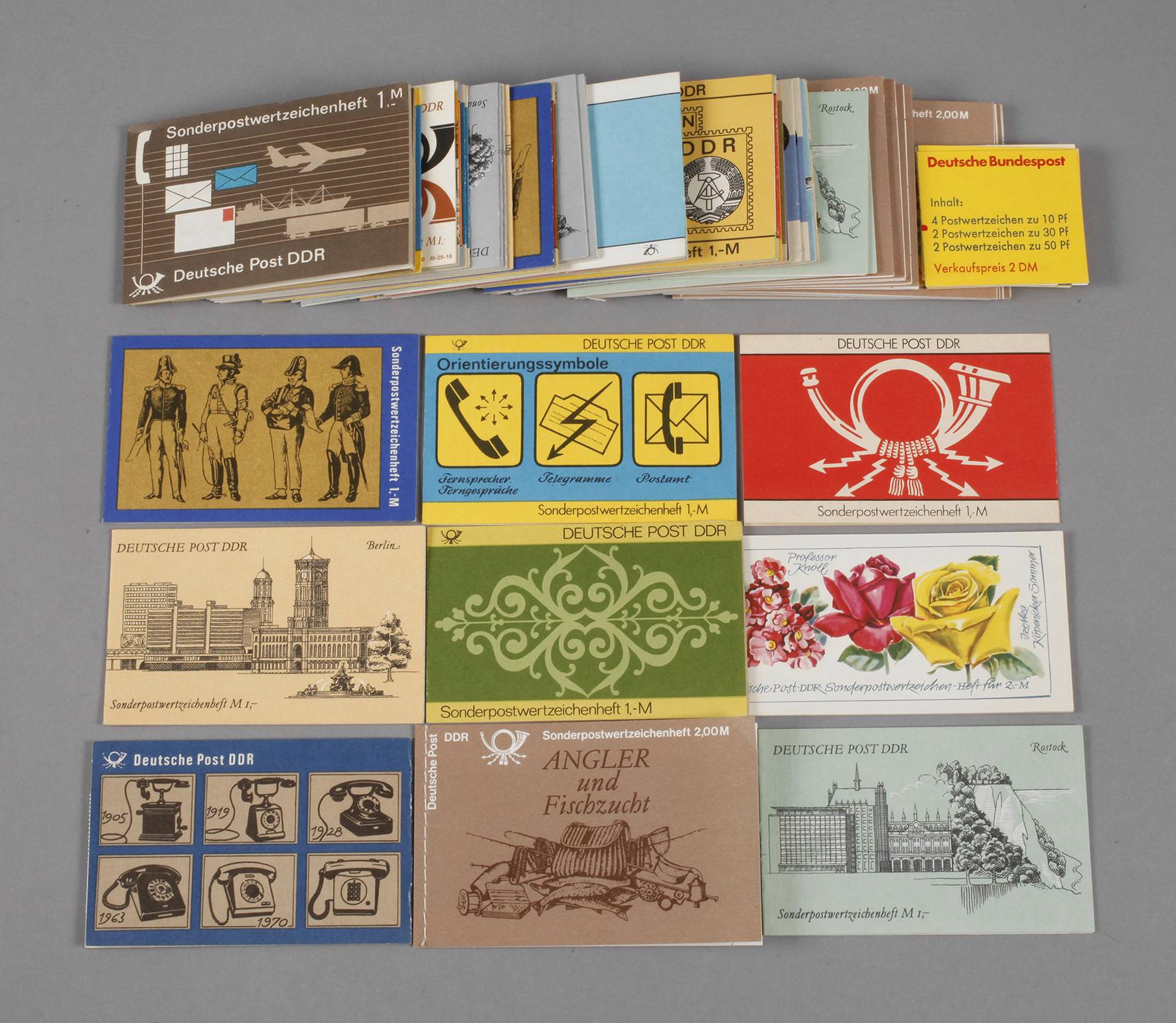 Briefmarken Markenheftchen DDR