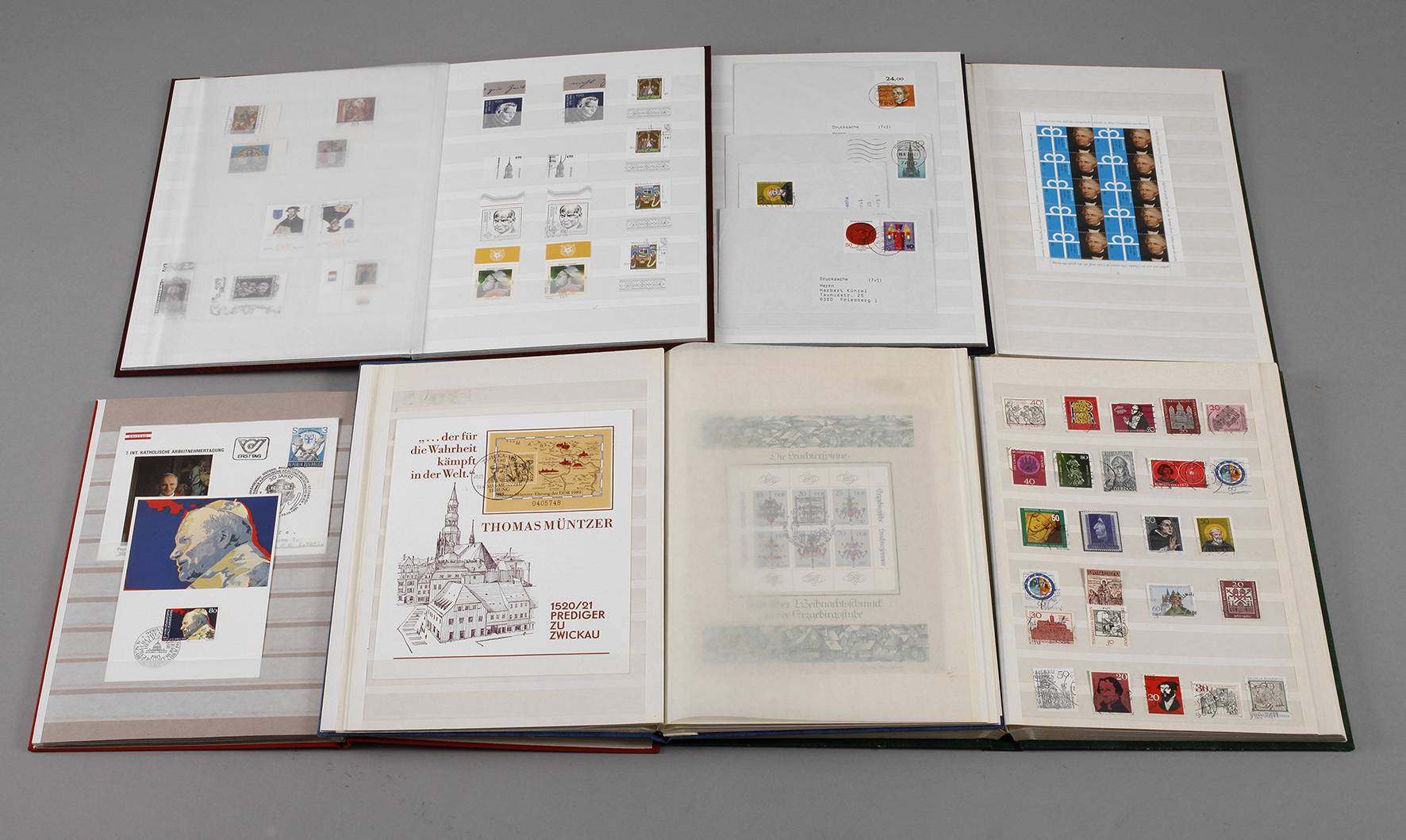 Briefmarkenmotivsammlung Religion