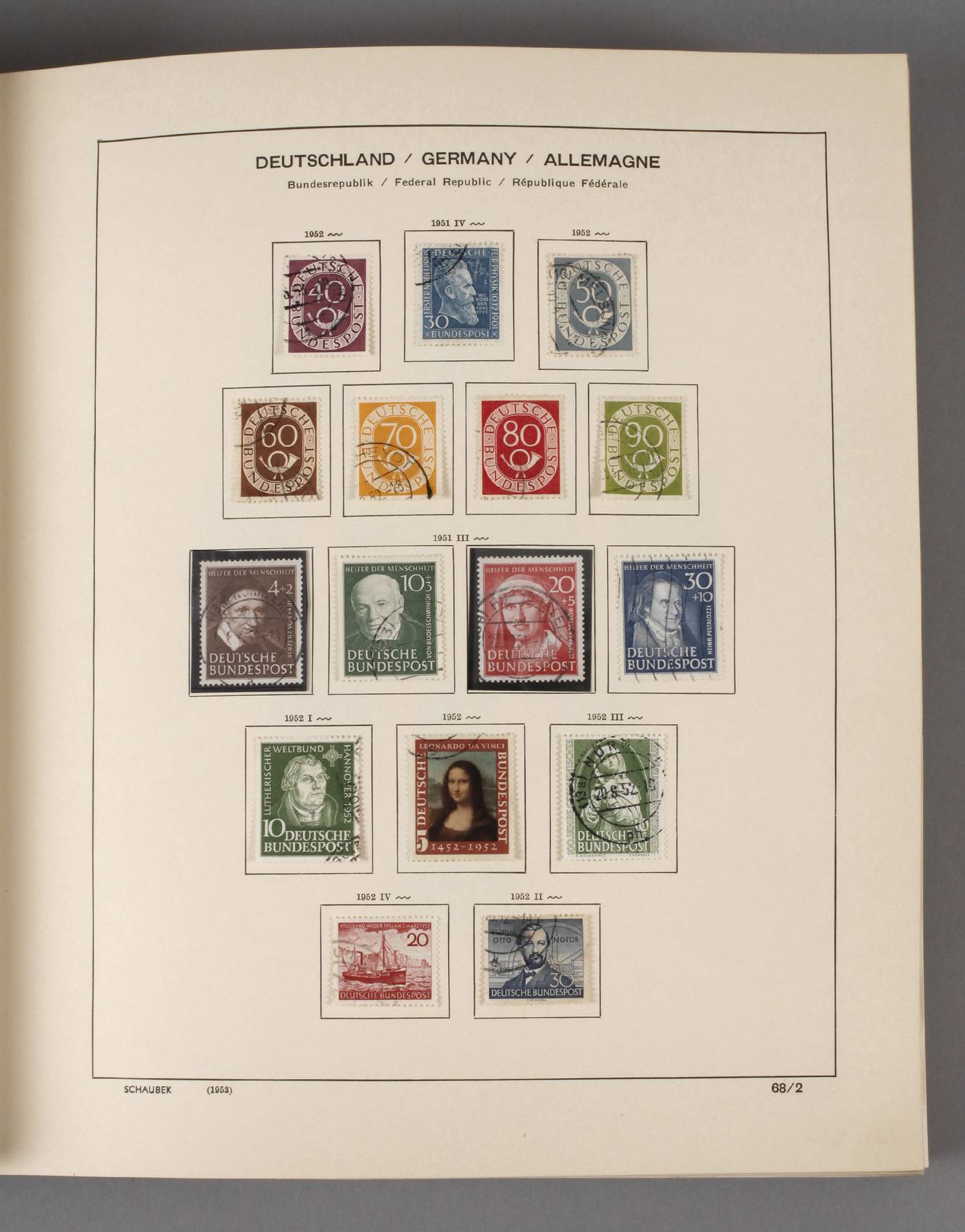 Briefmarkensammlung BRD