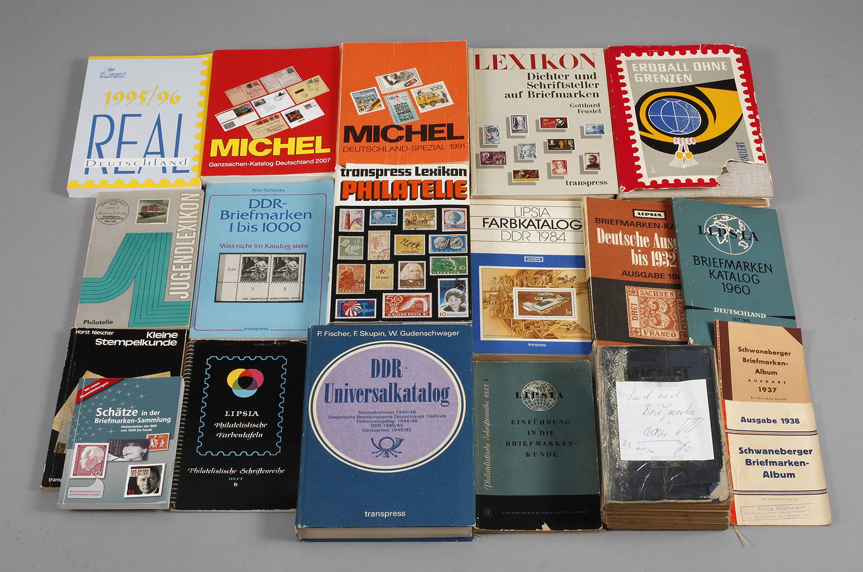 Konvolut Briefmarkenliteratur