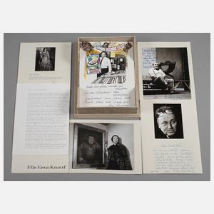 Abschiedsgeschenk einer Theaterfrau