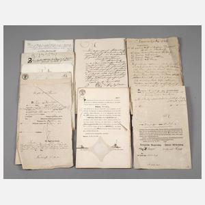 Amtliche Dokumente Mecklenburg/Brandenburg/Sachsen